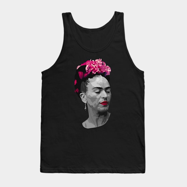 Frida Kahlo Tank Top by sigsin